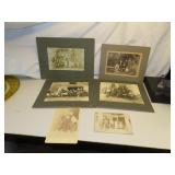 Antique Black & White Photographs - Largest =