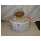 Troll Wicker Basket = 10&3/4" x 8&1/2" x 8&1/2"