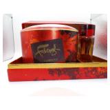 Vintage Faberge' Flambeau Bath Set (Unused)