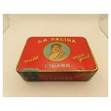 Antique La Palina Cigars Tobacco Tin