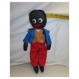 Vintage 20&1/2' Black Americana Cloth Doll