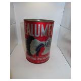 Antique Calumet Baking Powder 5 Lb Can = 7&1/2"