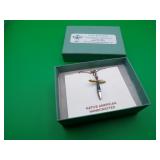 NICE Native American Handcrafted Cross Necklace