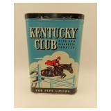 Antique Kentucky Club Tobacco Tin