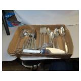 52 Piece Rogers Mfg Silver Plate - 8 Place