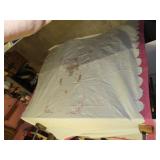 Vintage Hand Stitched Cotton Bedspread = 80" x 80"