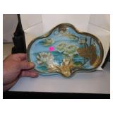 Vintage Japan IECO Hand Painted Vanity Tray =