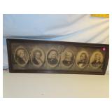 NO SHIPPING - Antique Great Musicians Print =