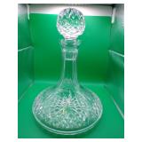 Beautiful Lismore Waterford Crystal Decanter 10'