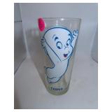 Vintage Casper Pepsi Glass = 6&1/4"