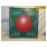 Vintage Chinese Checkers & Checker Board Combo