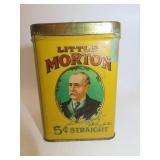 Antique Little Morton Cigars Dist Neb = 4&1/2" x