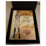 Signed Ben Simmons Upper Deck Supreme Hard