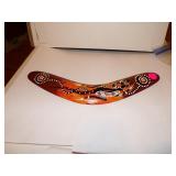 Hand Painted Boomerang