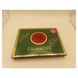 Vintage Lucky Strike  Flat Fifties Cigarettes Tin