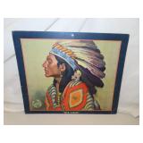 Antique Copyright 1935 Santa Fe Railroad -