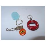 Vintage Budweiser Beverage Key Chain Bottle Opener