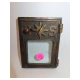 Antique US Post Office Box Door = 5" x 3&3/4"