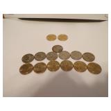Total = $13 =7 Susan B Anthony $1