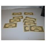 55 - WWII Japanese Ten Centavos - Mint Condition