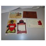Antique Black Americana Leather & other PostCards