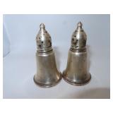 Vintage Sterling Silver (glass lined)Salt & Pepper