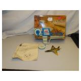 Vintage 1970 Mattel Hot Birds Sky Solo Set (Box =