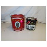 2 Vintage Tobacco Tins - Prince Albert & Borkum