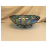 Vintage Indiana Carnival Glass Fruit Bowl