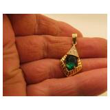 3.32 grams 18K Egyptian Gold Pendant