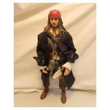 Pirates of the Caribbean Capt Jack Sparrow Action