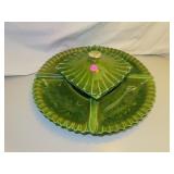 Mid-Century California Pottery Relish - Chip & Dip