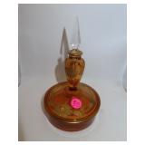NICE Vintage Fostoria Perfume Powder Dish Combo