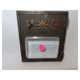 Antique US Post Office Box Door = 6&3/8" x 5&3/8"