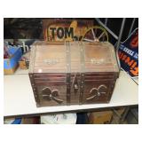 NO SHIPPING - Vintage Wood Storage Chest =