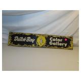 Vintage Dutch Boy Color Gallery Paint Sign