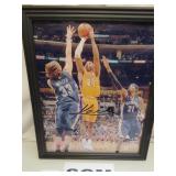 Kobe Bryant 8x10 Signed Photograph with COA Framed