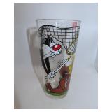 Vintage 1975 Sylvester & Tweety Bird Pepsi Glass =