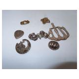 Vintage Sterling Silver Pendant - Locket & more