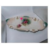 Antique RS Prussia Cellery Dish = 12&1/2" x 6"
