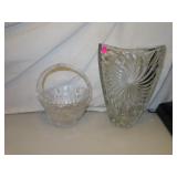 NO SHIPPING - Block Crystal Basket & Studio Nova