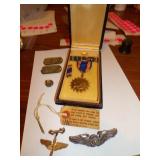 WWII Air Medal = Awarded to Personal Who