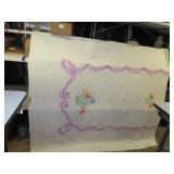 Vintage Chenille Bedspread = 98' x 88'