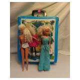 1966 Barbie - 1987 Barbie & 1968 Barbie Case