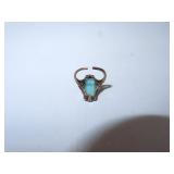 2.84 grams Antique Ring Size 3.5  (piece of band