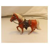 Vintage Die Cast Horse - Made in Japan = 4&1/8" x