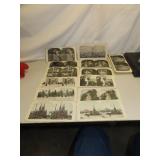 31 Antique Stereoscope Cards