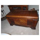 Cedar Chest = 48" x 17&1/2" x 13&1/2"