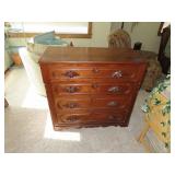 Antique Dresser with Beautiful Handles