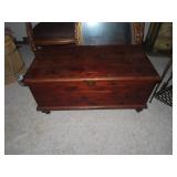 Cedar Chest = 36" wide x 17" tall x 19"d deep